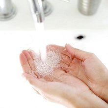Washing hands